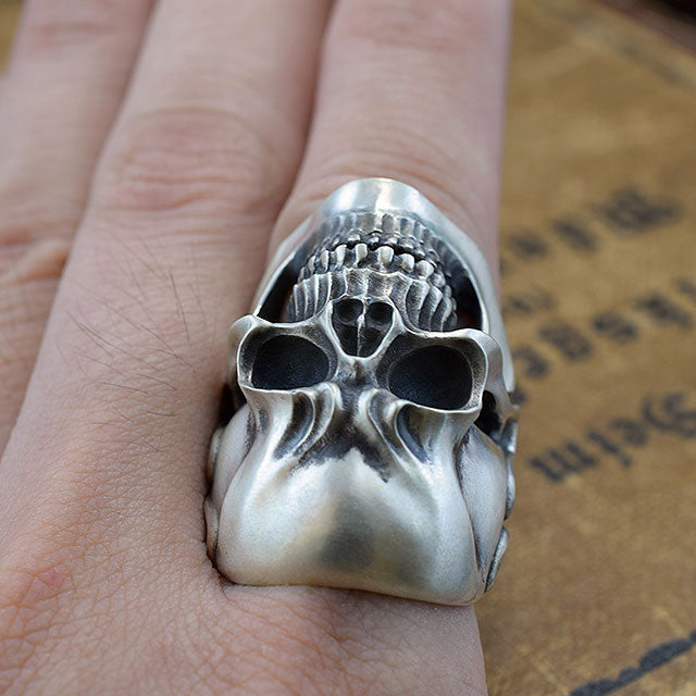 POISONOUS SKULL RING SR-R002