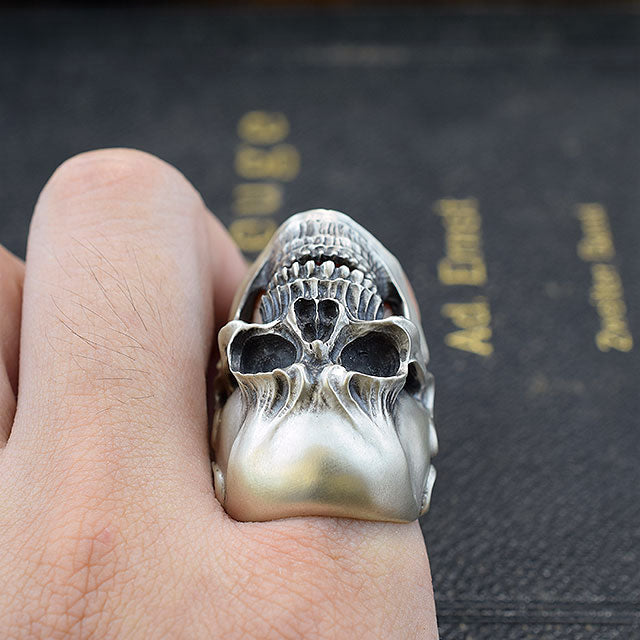 POSISON SKULL RING SR-R001