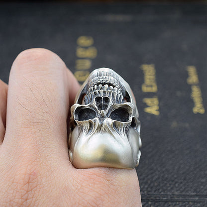 POSISON SKULL RING SR-R001