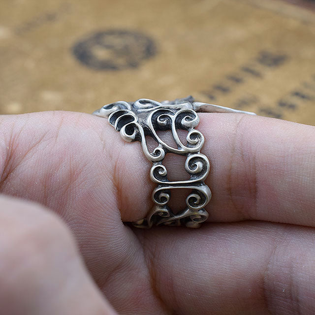 POSISON SKULL RING SR-R001