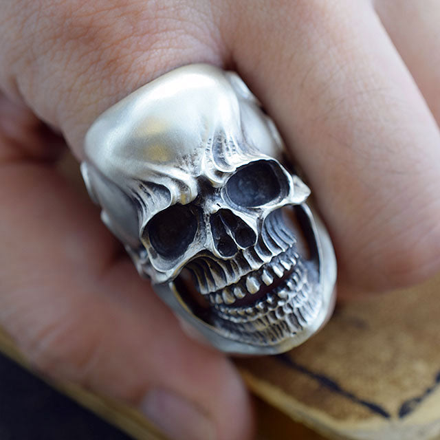 POSISON SKULL RING SR-R001