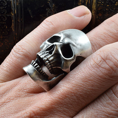 REQUIEM BURIAL SKULL RING SR-R027